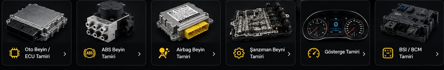 Otomotiv elektronik kontrol modülleri