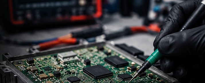 ECU elektronik kart onarımı ve oto beyin tamiri